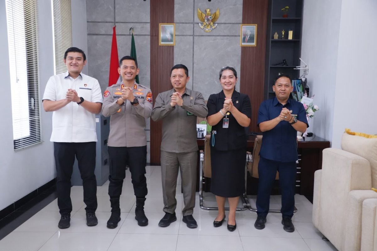 Kapolres Kediri Kota Silaturahmi ke Pengadilan Negeri, Perkuat Sinergitas Penegakan Hukum