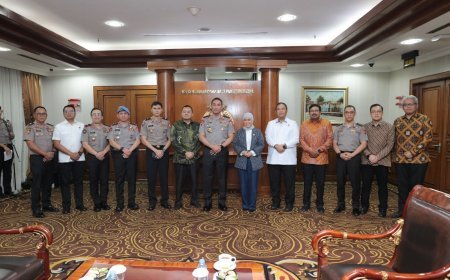 Kapolri Terima Audiensi Menkomdigi, Bahas Kolaborasi Polri dan Komdigi
