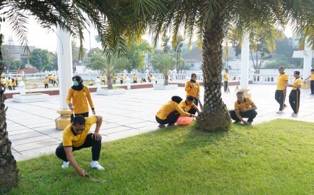 Polres Kediri Konsisten Jaga Kelestarian Lingkungan Melalui Program Green Policing
