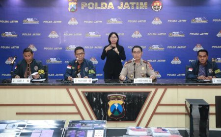 Polda Jatim Ungkap Sindikat Jual Beli Akun Bodong hingga Promosi Judi Online Kamboja