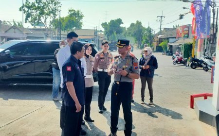 Cek Langsung Tiga SPBU, Kapolres Kediri Kota Pastikan Stok BBM Aman dan Imbau Warga Tak Panic Buying