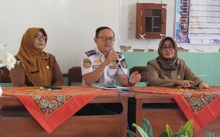 Tanamkan Kesadaran Tertib Berlalu Lintas Sejak Dini, Dishub Nganjuk Sosialisasi di SDN Kerep Kidul nganjuk 2026.