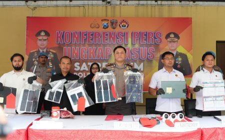 Polresta Sidoarjo Ungkap Penipuan Online Libatkan WNA Vietnam