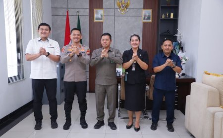 Kapolres Kediri Kota Silaturahmi ke Pengadilan Negeri, Perkuat Sinergitas Penegakan Hukum