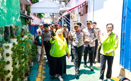 Matangkan Program POLIRAN, Polda Jatim Siapkan Pemberdayaan Masyarakat Berbasis Ketahanan Pangan dan Bank Sampah