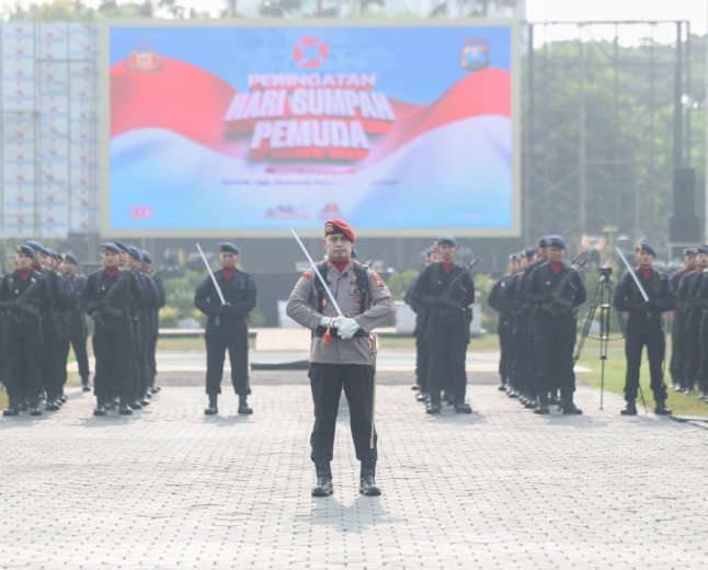 Hari Sumpah Pemuda ke-98, Polda Jatim Ajak Generasi Muda Hidupkan Semangat Patriotik, Gigih dan Berempati