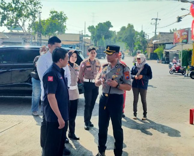 Cek Langsung Tiga SPBU, Kapolres Kediri Kota Pastikan Stok BBM Aman dan Imbau Warga Tak Panic Buying